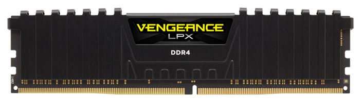 RAM Corsair Vengeance LPX 8GB (1x8GB) DDR4 DRAM 2666MHz Black