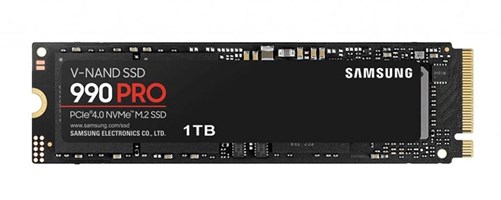 SSD Samsung 990 Pro 1TB PCIe Gen 4.0 x4 NVMe V-NAND M.2 2280 MZ-V9P1T0BW