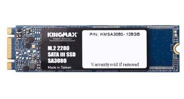 SSD Kingmax PJ3280 128Gb PCIe Gen3x2 M.2 2280 (đọc: 1450MBps /ghi: 450MBps)