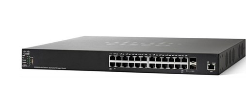 Thiết bị chia mạng Cisco SF350-24-K9-EU Managed Switch