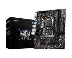 Main MSI H410M-A PRO (Chipset Intel H410/ Socket LGA1200/ VGA onboard)