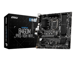 Main MSI B460M PRO-VDH WIFI (Chipset Intel B460/ Socket LGA1200/ VGA onboard)